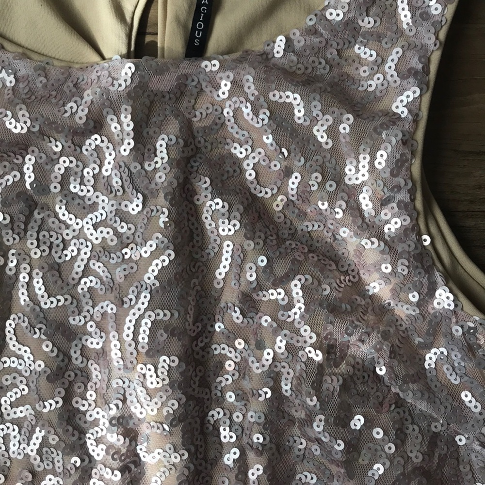 Sequence sheath dress m - Picture 3 of 4